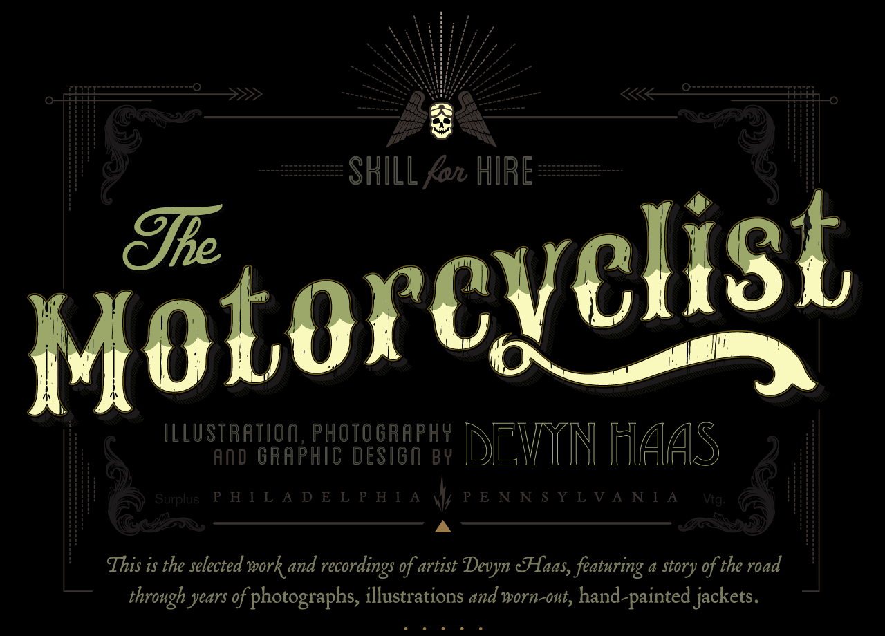 The Motorcyclist | Hand-Painted Cycle Jackets